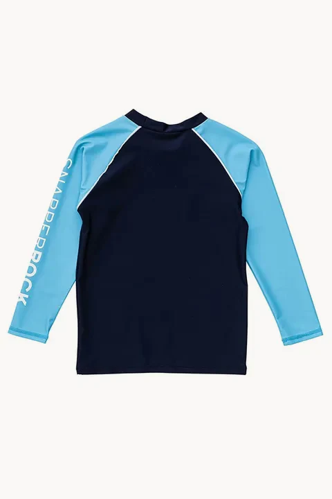 Boys Splice Long Sleeve Suntop - Image 2