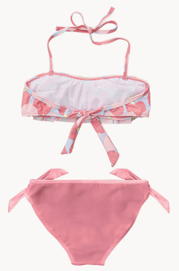 Girls Apple Love Frill Bikini Set - Image 4