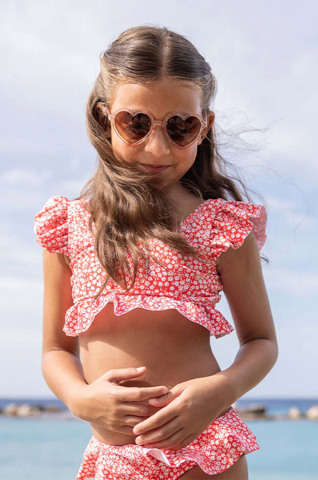 Girls Ditsy Bloom Frilled Crop Set - Image 4