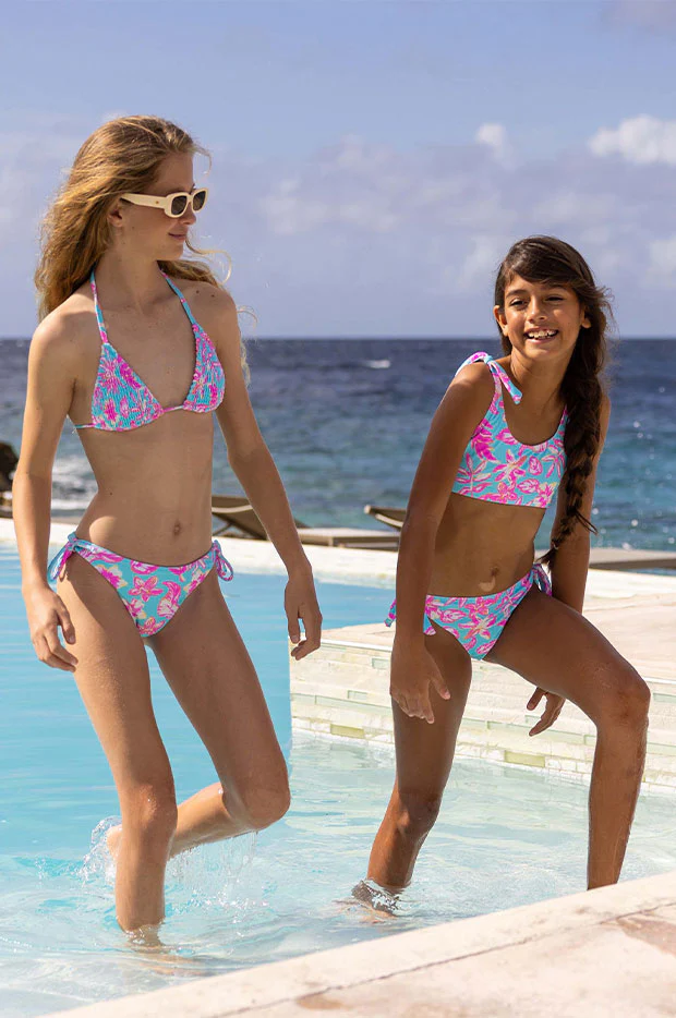 Girls Tropical Glow Crop Set - Image 3