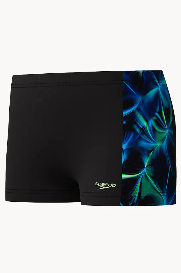 Boys Allover Print Panel Aquashort - Image 3