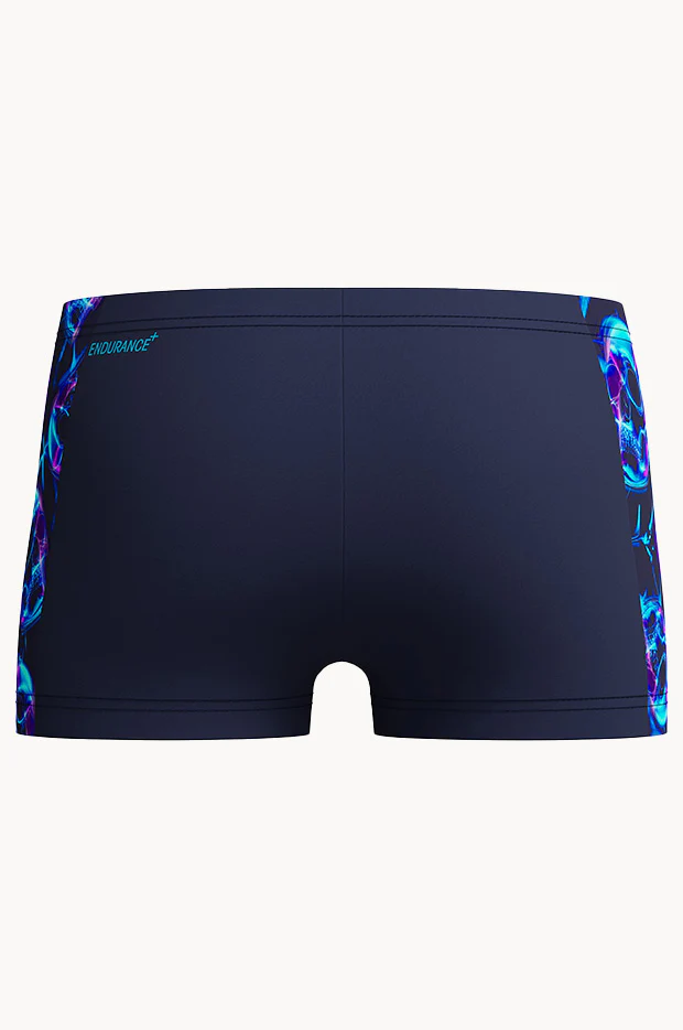 Boys Allover Print Panel Aquashort - Image 2