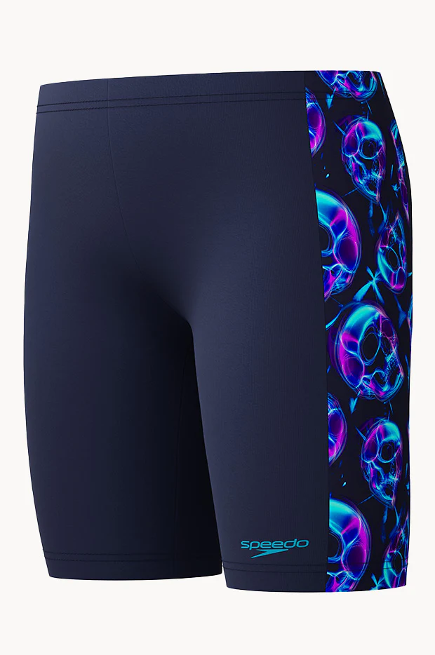 Boys Allover Print Panel Jammer - Image 3