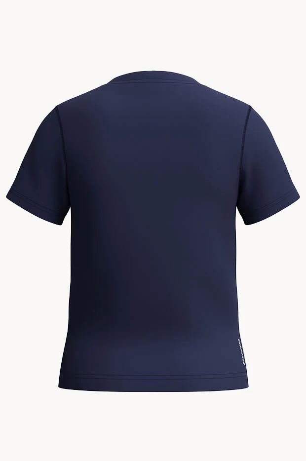 Boys Classic Logo Short Sleeve Suntop - Image 2