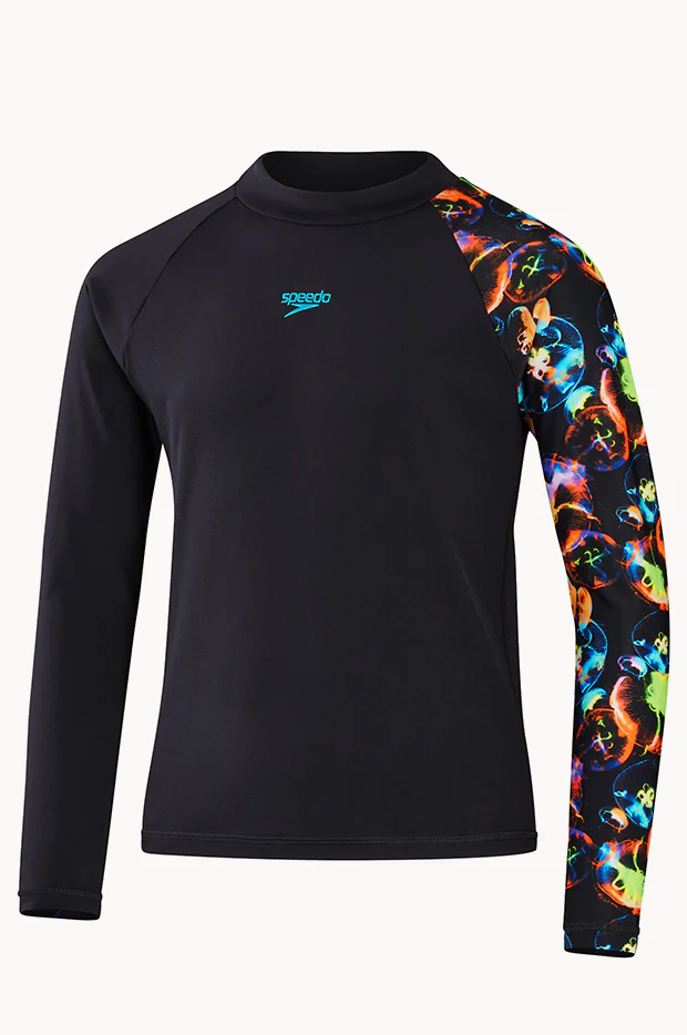 Boys Digital Printed Long Sleeve Suntop - Image 3