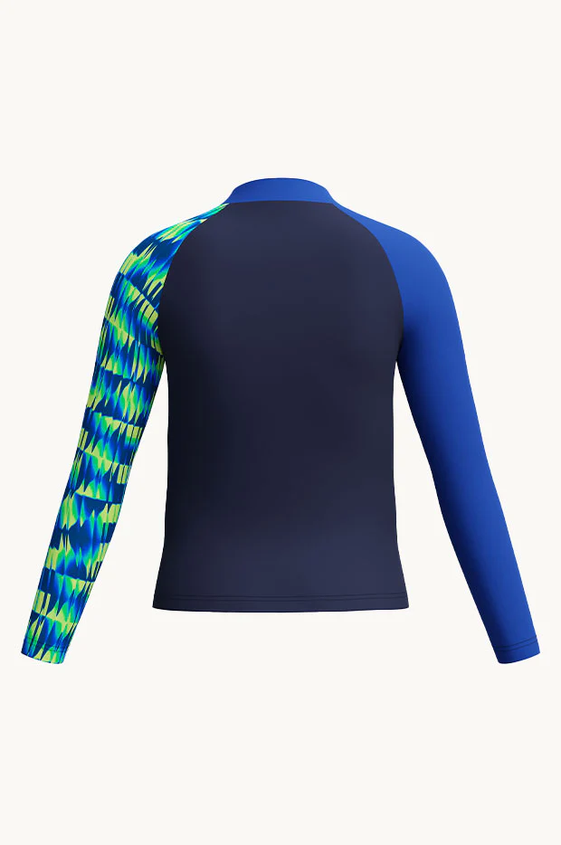 Boys Print Long Sleeve Suntop - Image 2