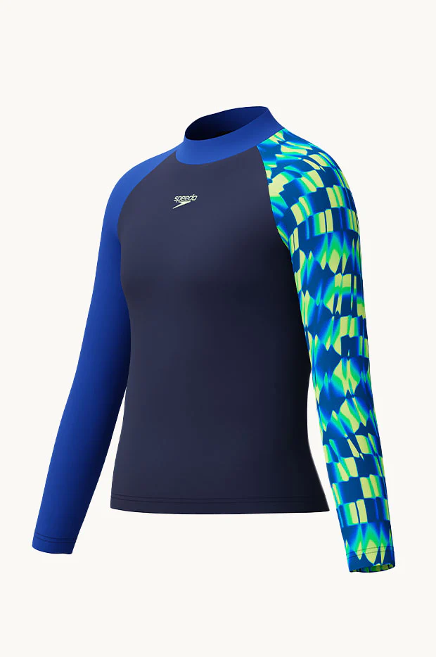 Boys Print Long Sleeve Suntop - Image 3