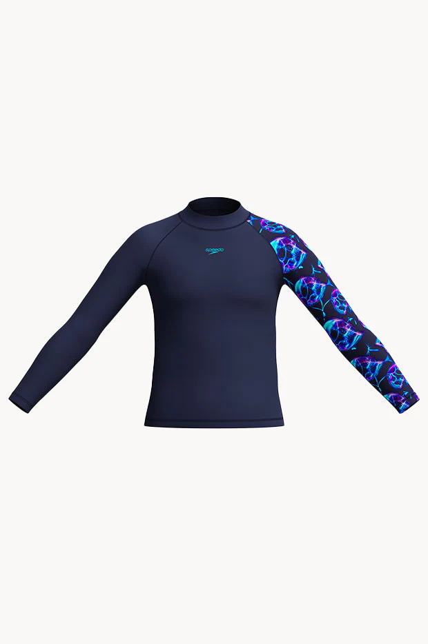 Boys Print Long Sleeve Suntop