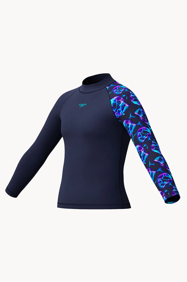 Boys Print Long Sleeve Suntop - Image 3