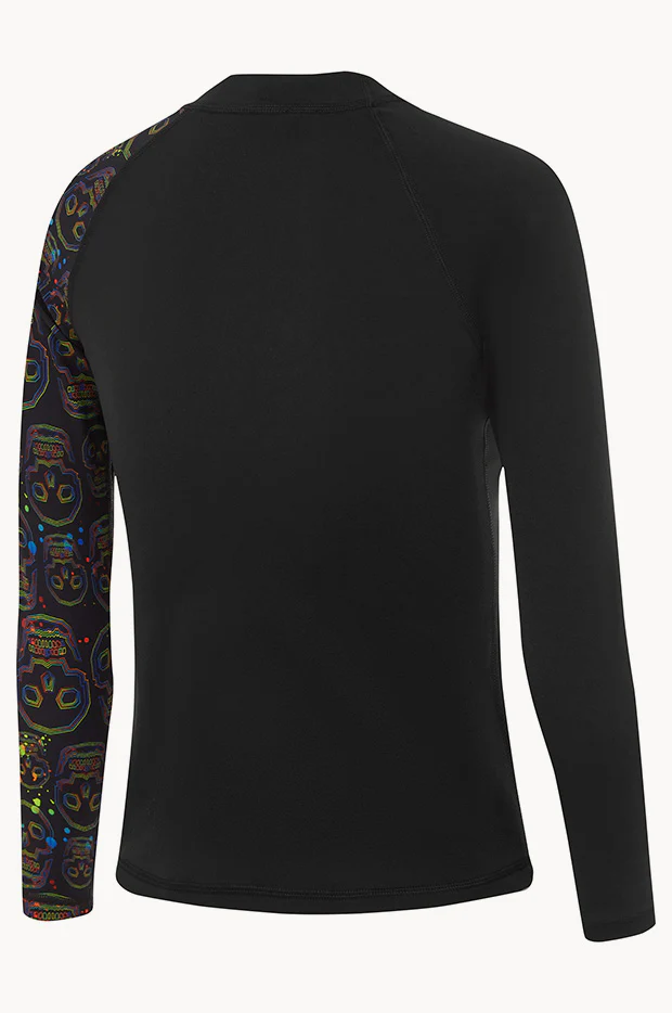 Boys Skull Long Sleeve Suntop - Image 2
