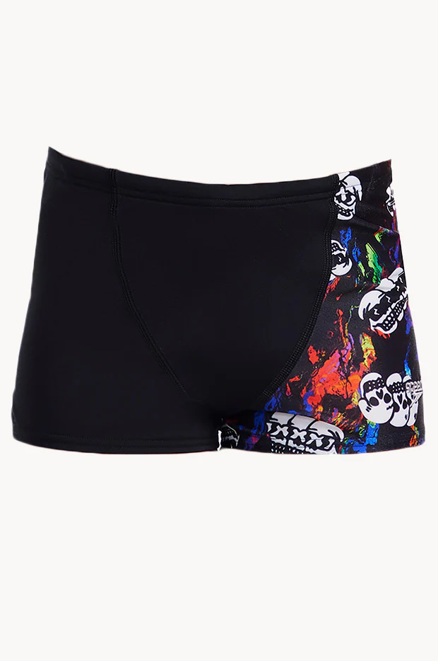 Boys Skull V Cut Aquashort - Image 3