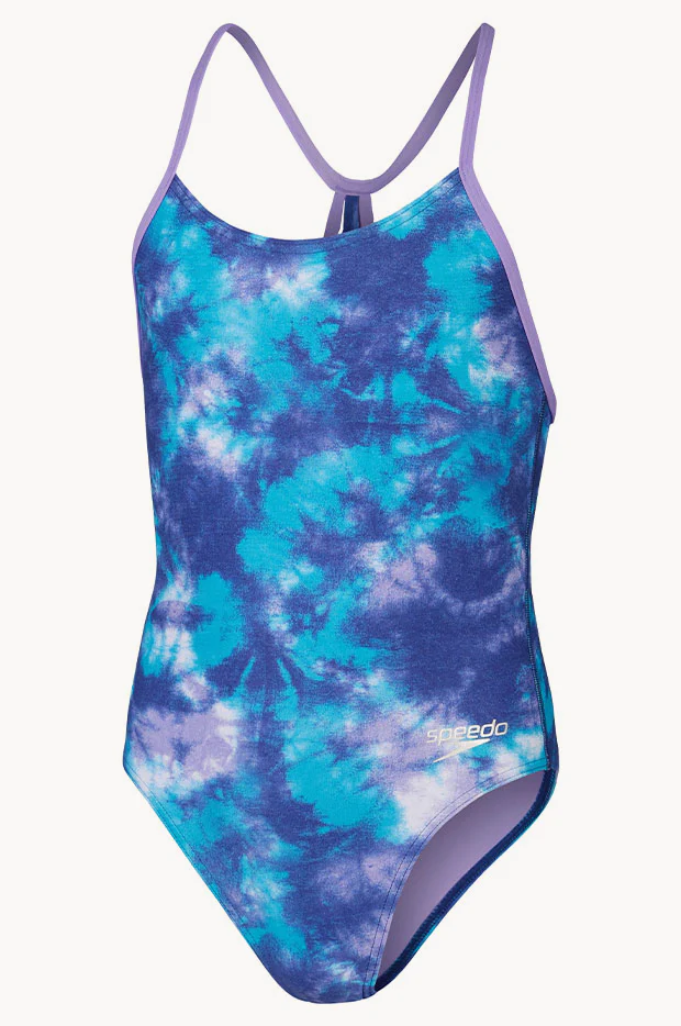 Girls Digital Galaxy Lane Line One Piece - Image 4