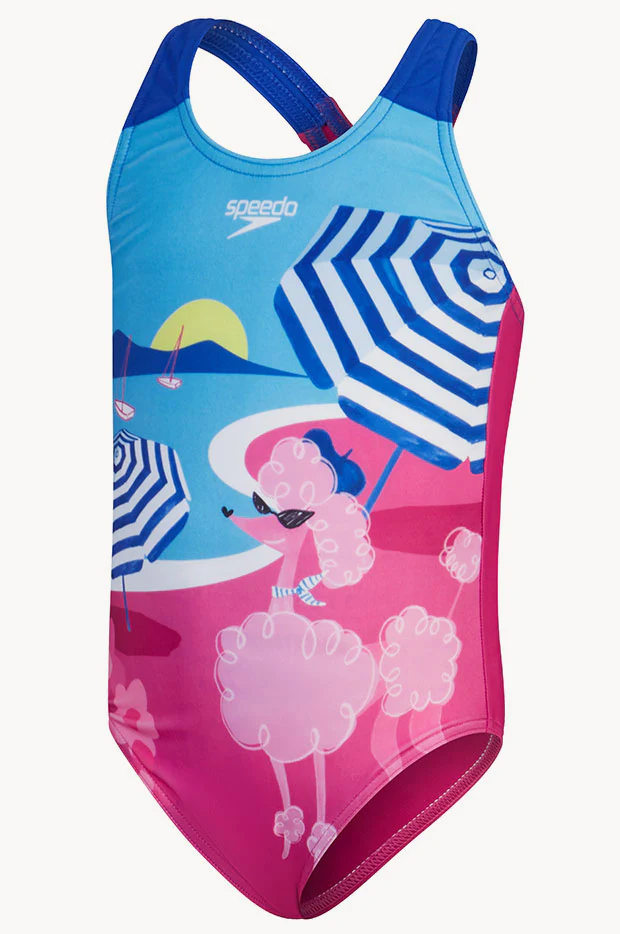 Girls Digital Printed One Piece