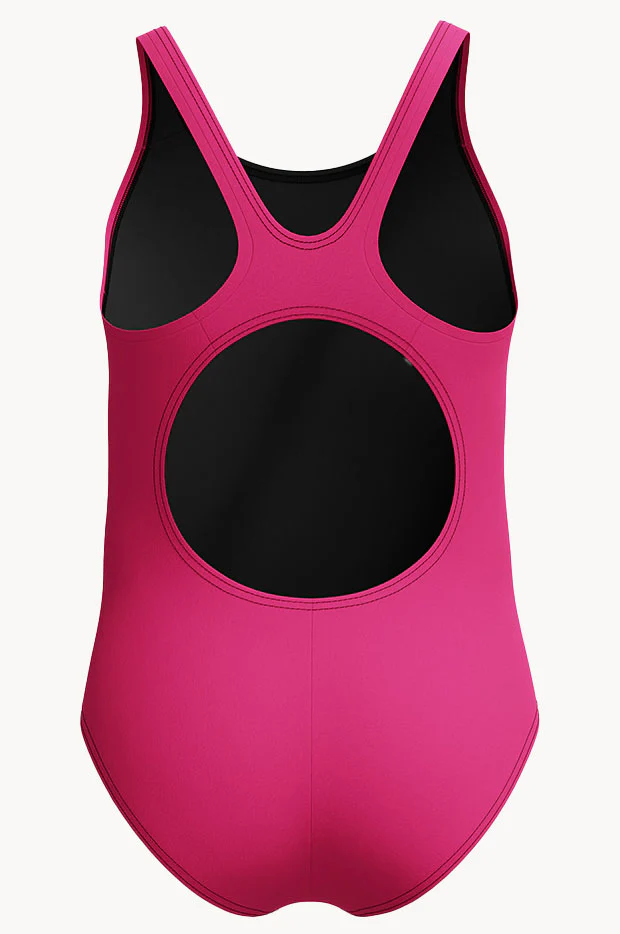 Girls Duo Logo Placement Muscleback One Piece - Image 2