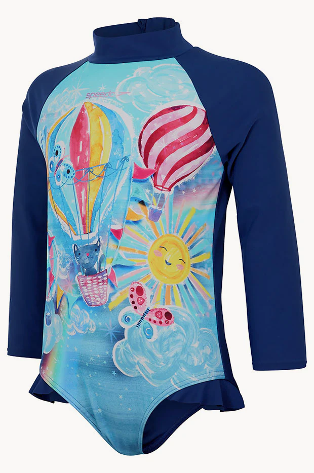 Girls Hot Air Balloon Sunsuit - Image 3