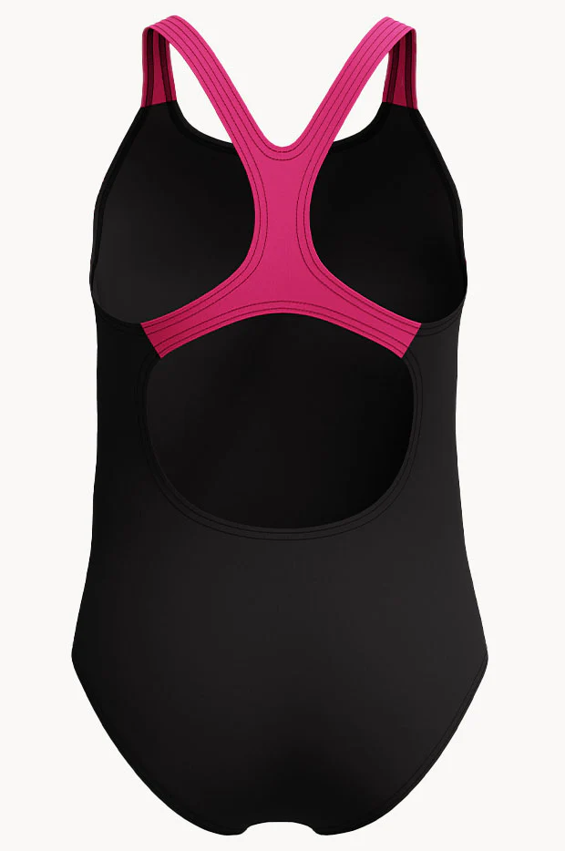 Girls Medley Logo Medalist One Piece - Image 2