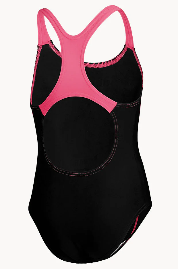 Girls Medley Logo Medalist One Piece - Image 2