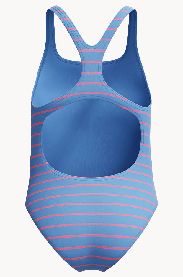Girls Stripe Medalist One Piece - Image 2