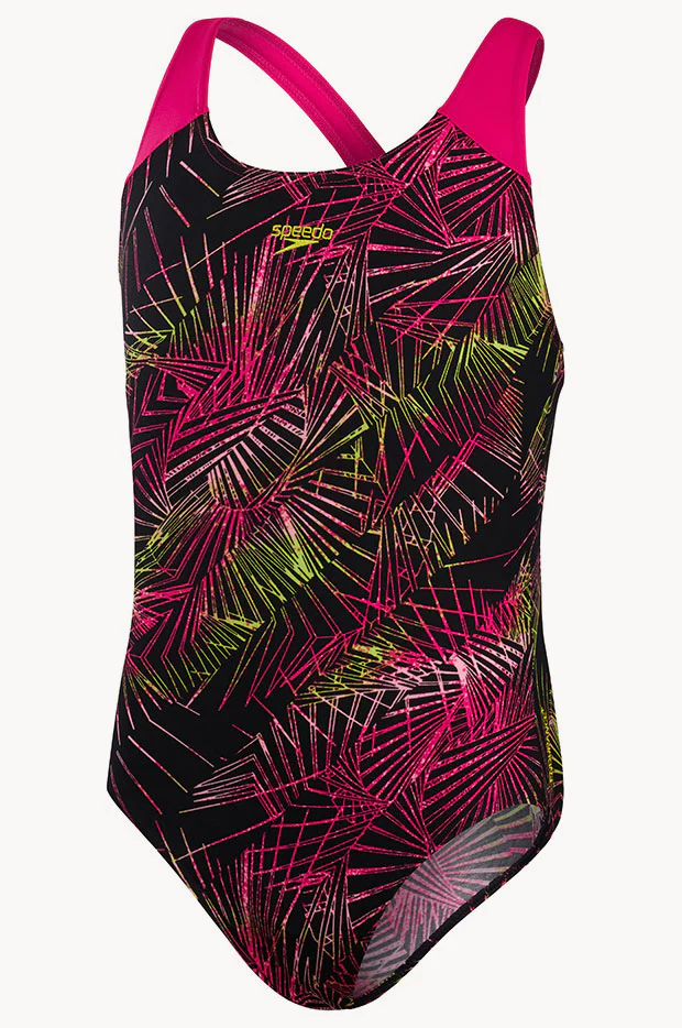 Girls Tropical Splashback One Piece - Image 3