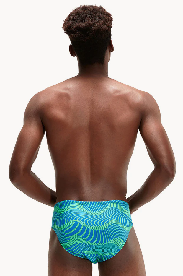 Mens Allover Digital 8cm Brief - Image 2