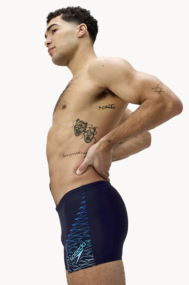 Mens Medley Logo Aquashort - Image 3