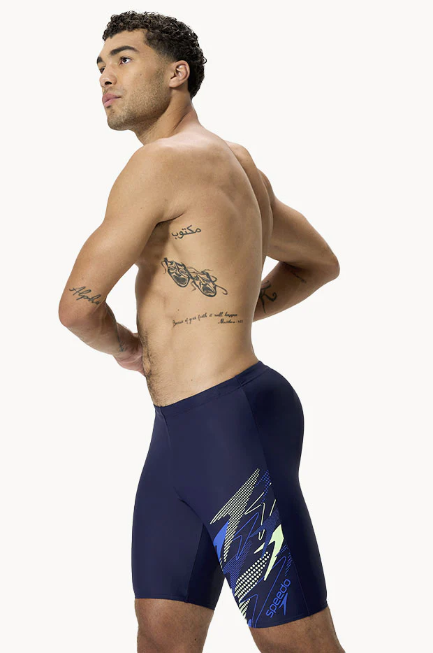Mens Medley Logo Jammer - Image 3