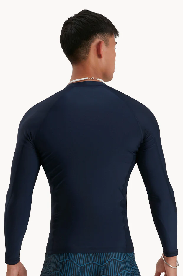 Mens Plain Long Sleeve Suntop - Image 2