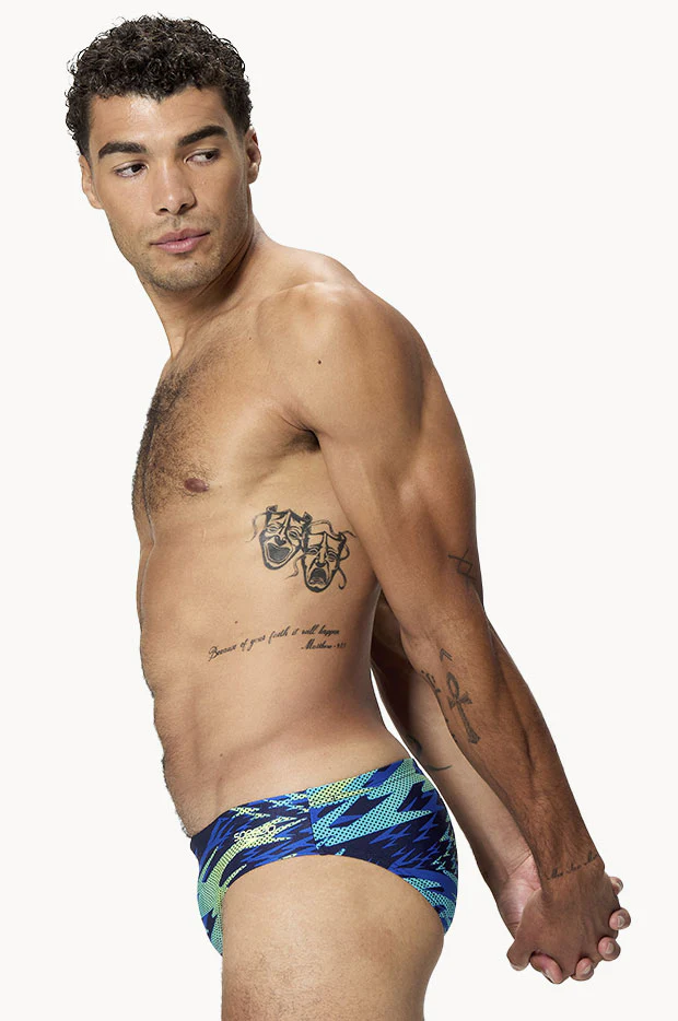 Mens Print Brief - Image 3
