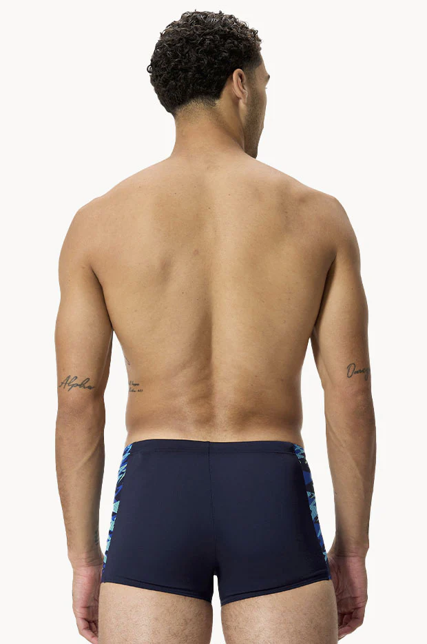 Mens Print Spliced Aquashort - Image 2