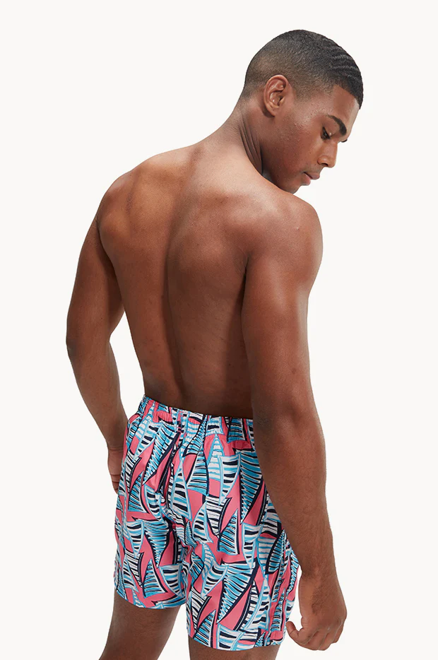 Mens Printed Leisure 16" Watershort - Image 2
