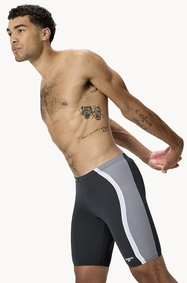 Mens Solid Spliced Jammer - Image 3