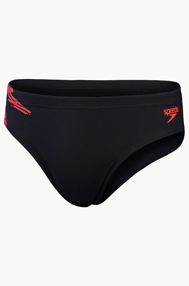 Mens Tech Panel 7cm Brief - Image 3
