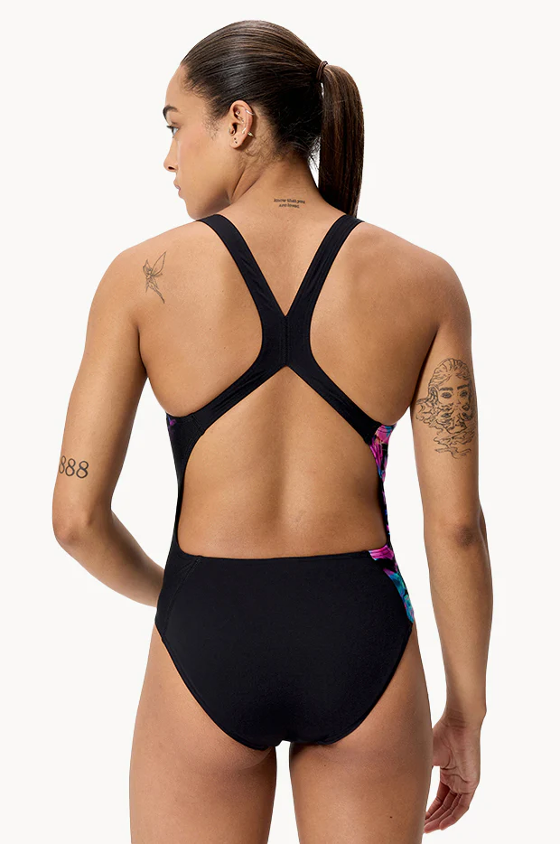 Placement Printed Powerback One Piece - Image 2