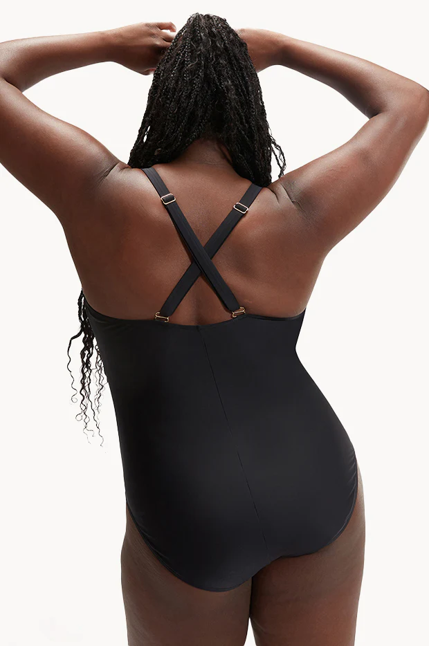 Shaping V Neck One Piece - Image 2