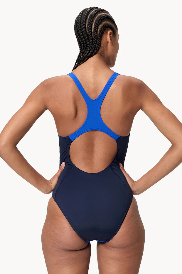 Solid Splice Medalist One Piece - Image 3