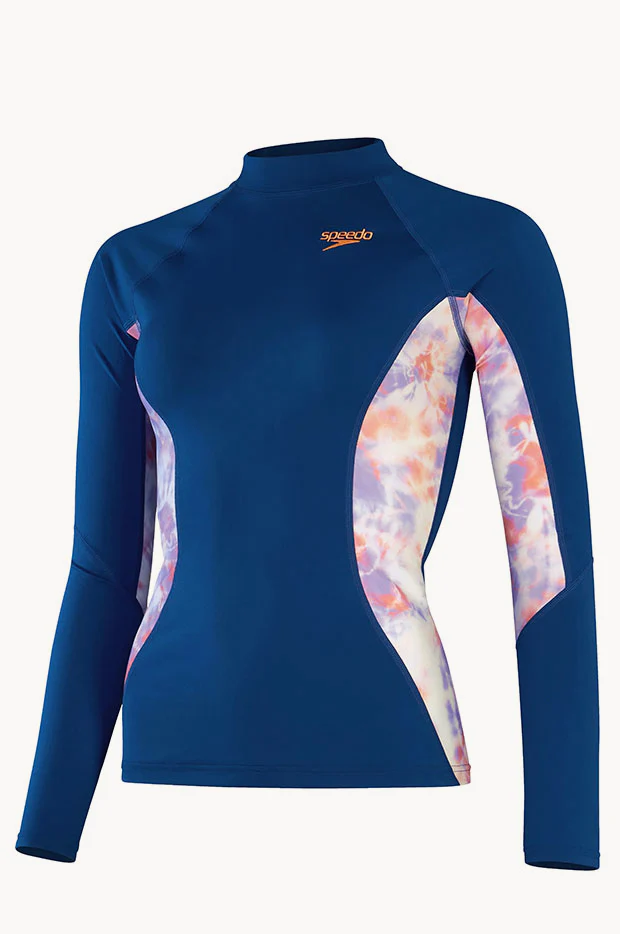 Tie Dye Long Sleeve Suntop