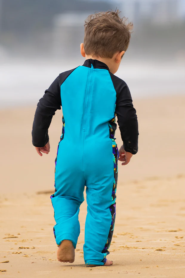 Toddler Boys Dragon Sunsuit - Image 2