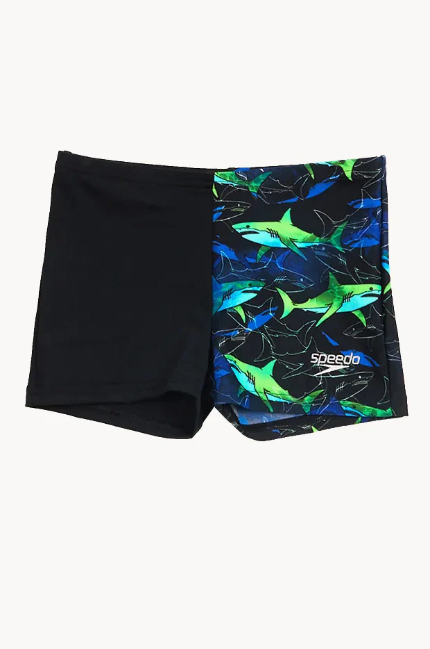 Toddler Boys Shark Aquashort