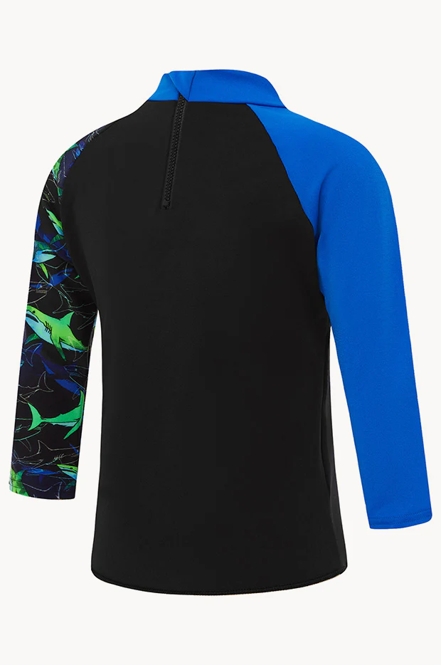 Toddler Boys Shark Suntop - Image 4