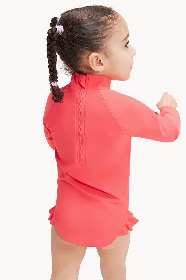 Toddler Girls Sloth Long Sleeve Sunsuit - Image 2