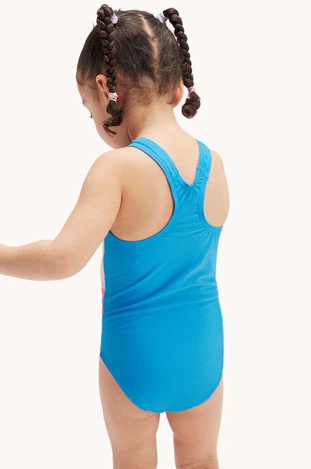 Toddler Girls Sunflower Digital Placement One Piece - Image 2