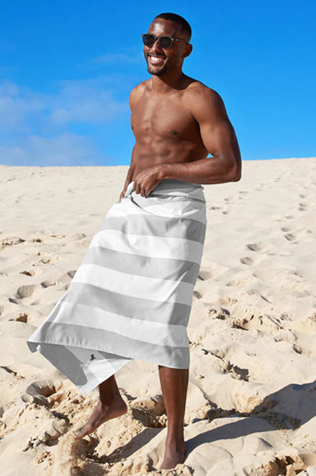Stripe Cabana Microfibre Towel - Image 3