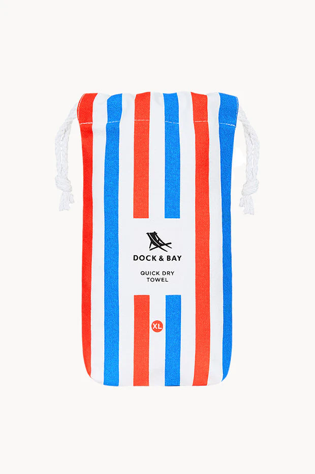 Stripe Summer Microfibre Towel - Image 2