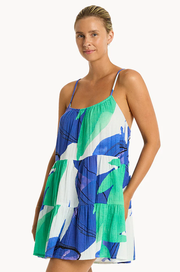 Sublime Tie Back Short Sundress - Image 2