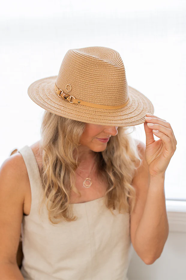 Bamboo Buckle Panama Hat - Image 2