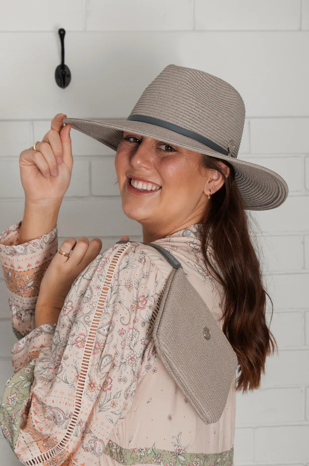 Dark Band Panama Hat - Image 3