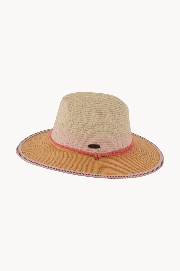 Girls Plait Band Panama Hat - Image 3