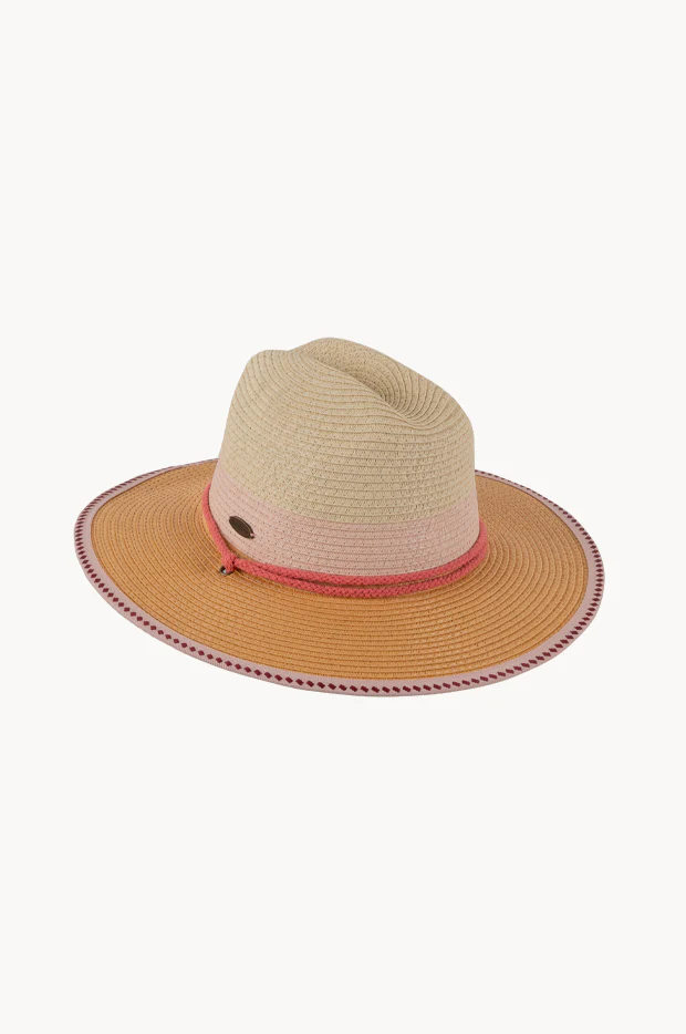 Girls Plait Band Panama Hat - Image 4