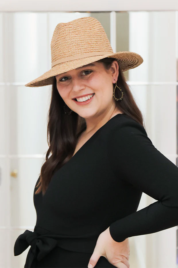 Raffia Band Panama Hat - Image 3