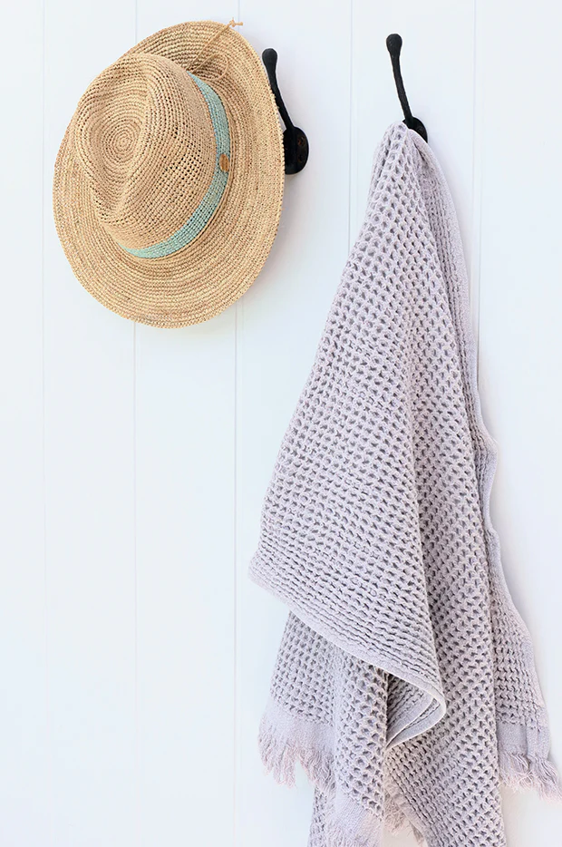 Raffia Mint Band Panama Hat - Image 2